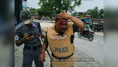 भूटान सीमा के पास गोरखालैंड समर्थकों की पुलिस से झड़प