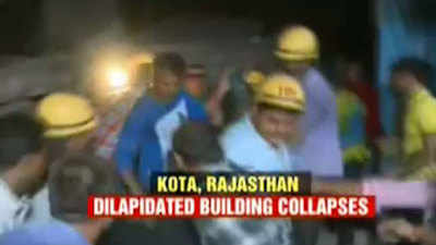 Kota building collapse: 1 woman killed, several feared trapped 