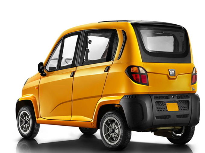 Colour Variants of Bajaj Qute