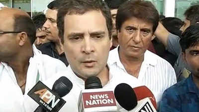 Rahul Gandhi meets NHAI officials, farmers to discuss land acquisition problems 