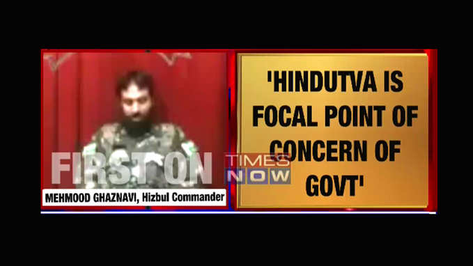 Hizbul commander releases video, warns security forces of dire consequences 