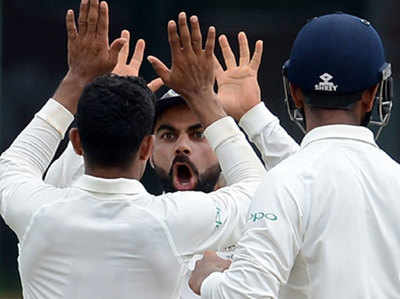 कोलंबो टेस्ट: भारत ने श्रीलंका को पारी और 53 से हरा सील की सीरीज