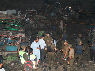 पाक: लाहौर में फिर विस्फोट, 22 लोग घायल