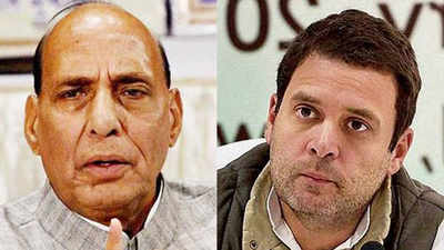 Rahul Gandhi didnt take SPG security on 6 foreign trips in last 2 years, says Rajnath Singh 