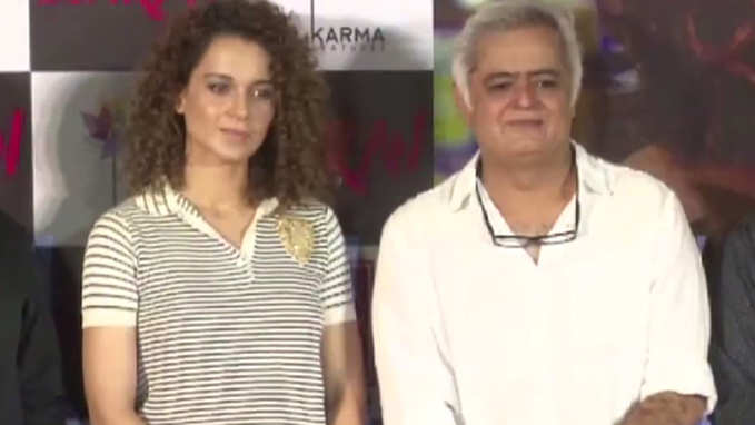 Kangana Ranaut and Hansal Mehta launch the trailer of Simran 