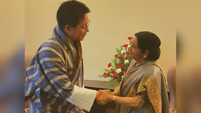 डोकलाम विवाद के बीच भूटान के विदेश मंत्री से मिलीं सुषमा स्वराज
