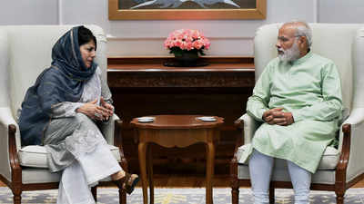 Article 35A is agenda of alliance with NDA, PM gave assurance on alliance: Mehbooba Mufti 