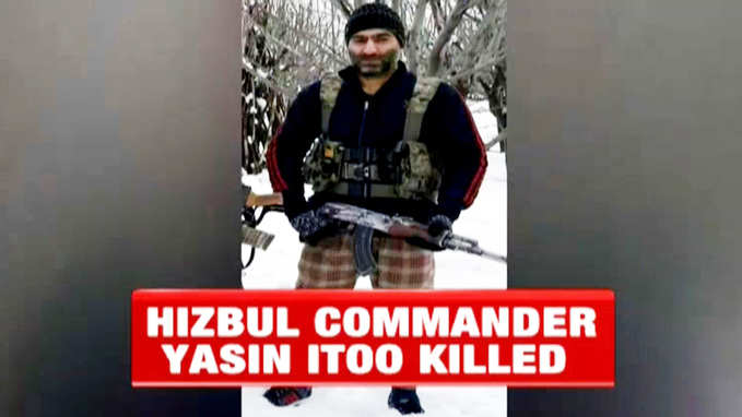 Shopian encounter: Top Hizbul terrorist gunned down 