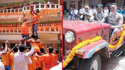 Mangaluru: Students of Srinivas College of Hotel Management celebrate Janmashtami 