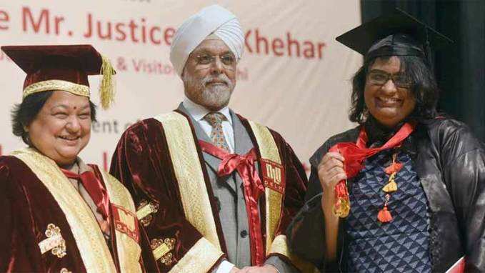 Delhi: National Law University student bags 11 gold medals at convocation 