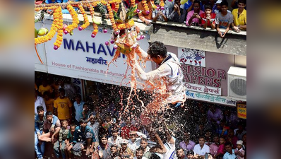 मटकी फोड़ने के दौरान हुए हादसे में युवक की मौत