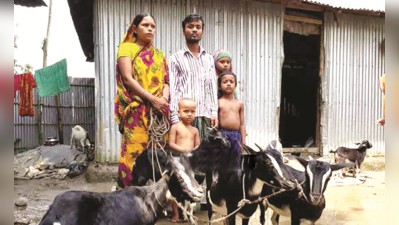 বানের জলে ভেসে ৮০০ ভারতীয় এখন বাংলাদেশে