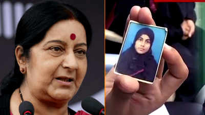 Hyderabad woman stuck in Riyadh, family seeks Sushma Swarajs help 