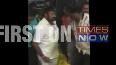 Actor turned TDP MLA Balakrishna slaps supporter clicking a selfie 