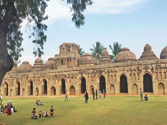 विजयनगर साम्राज्य की राजधानी था हंपी