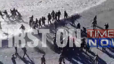 First visuals: Clashes between Indian, Chinese troops in Ladakh 
