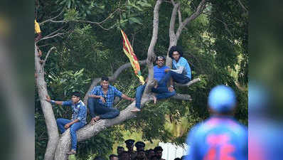 दांबुला वनडे में हार के बाद फैंस ने श्रीलंकाई टीम के खिलाफ की नारेबाजी