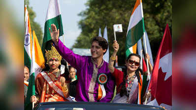 कनाडा के PM ट्रूडो ने इंडिया डे परेड पर जीत लिया दिल