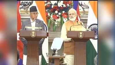 भारत और नेपाल के बीच कई समझौते, मोदी ने कहा-दोनों देशों के रिश्ते हिमालय जितने पुराने