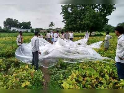 കല്‍ബുറഗിയില്‍ അഞ്ജാത ബലൂണ്‍: കര്‍ഷകര്‍ ഭീതിയില്‍