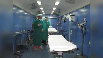 हॉस्पिटल ऑन व्हील्स: मीरजापुर पहुंची लाइफलाइन एक्सप्रेस