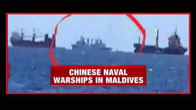 After Doklam stand-off, Chinese naval ships spotted in Maldives 