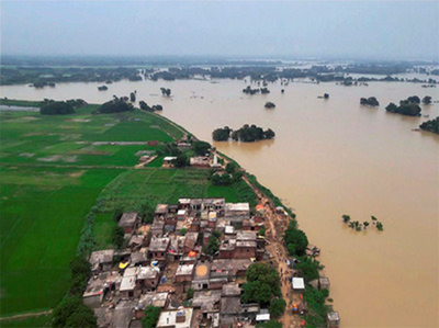 UP में बाढ़ से अब तक हुई104 लोगों की मौत