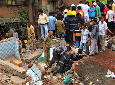 इमारत हादसाः बंद मोबाइल से मिला जिंदगी का सुराग