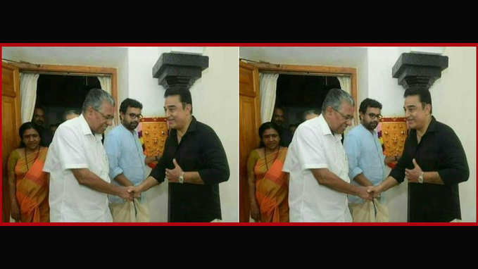 Saffron is not my colour, says Kamal Haasan after meeting Kerala CM 