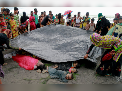 নদীর জলে ভেসে উঠল রোহিঙ্গাদের ৪৬টি শব