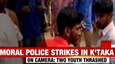 On cam: Youth thrashed for taking selfies with girls 