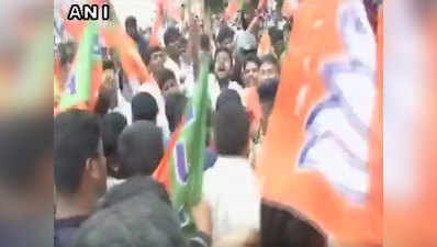 कर्नाटक में BJP की मेंगलुरु चलो रैली, झड़प