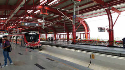 Watch: First Lucknow metro train flagged off 