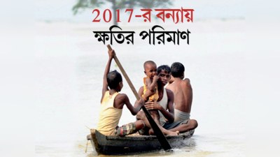 2017-র বন্যায় ক্ষতির পরিমাণ