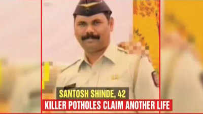 Killer pothole claims life, cop dies in Navi Mumbai 