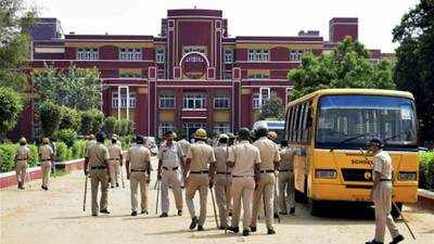 Gurugram schoolboys death: Bus driver, conductor detained 