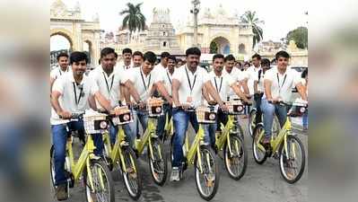 ಬೈಸಿಕಲ್‌ ಏರಿ ಮೈಸೂರು ನೋಡಿ !