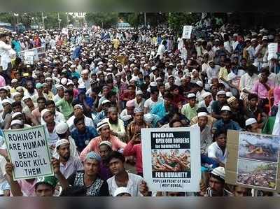 রোহিঙ্গাদের পাশে কলকাতা, বিশাল মিছিলে অবরূদ্ধ শহর