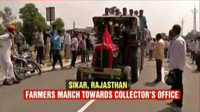 Sikar: Farmers’ protest intensifies, national highway blocked 