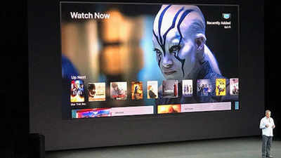 Tim Cook introduces Apple 4K TV 
