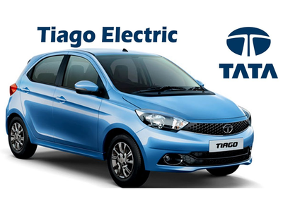 टाटा टियागो का इलेक्ट्रिक वैरियंट पेश, फुल चार्ज पर जाती है 100 किलोमीटर