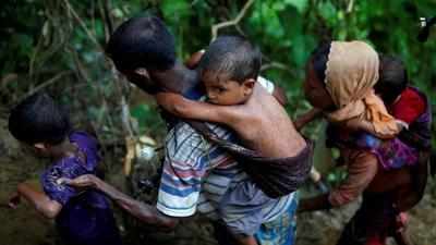 முகாம்களில் கட்டப்படும் ரோஹிங்கிய அகதிகள்; வங்கதேசத்தில் துயரம்!