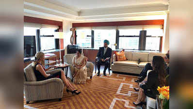 इवांका ने सुषमा को बताया करिश्माई विदेश मंत्री