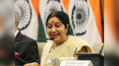 सुषमा स्वराज ने आठ देशों के अपने समकक्षों के साथ बैठक की