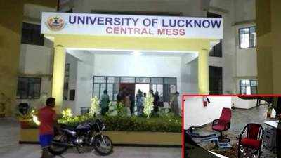 Violence at Lucknow University mess, bouncers fail to control the situation 