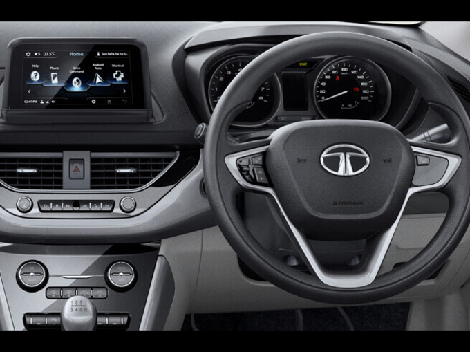 Interior of Tata Nexon