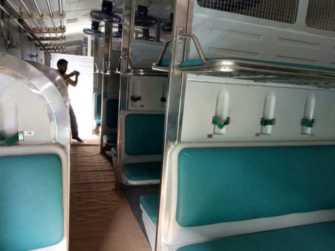 inside view of mahamana express