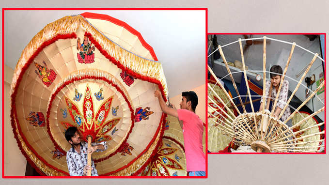Meet the man who makes sacred umbrellas for Lord Venkateswara 