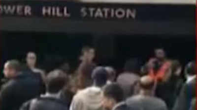 Phone charger explodes at London’s Tower Hill station, sparks panic 
