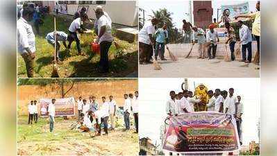 స్వచ్ఛ భారతంలో ‘మేము సైతం’ అంటోన్న ప్రభాస్ ఫ్యాన్స్.. ఫోటోలు 